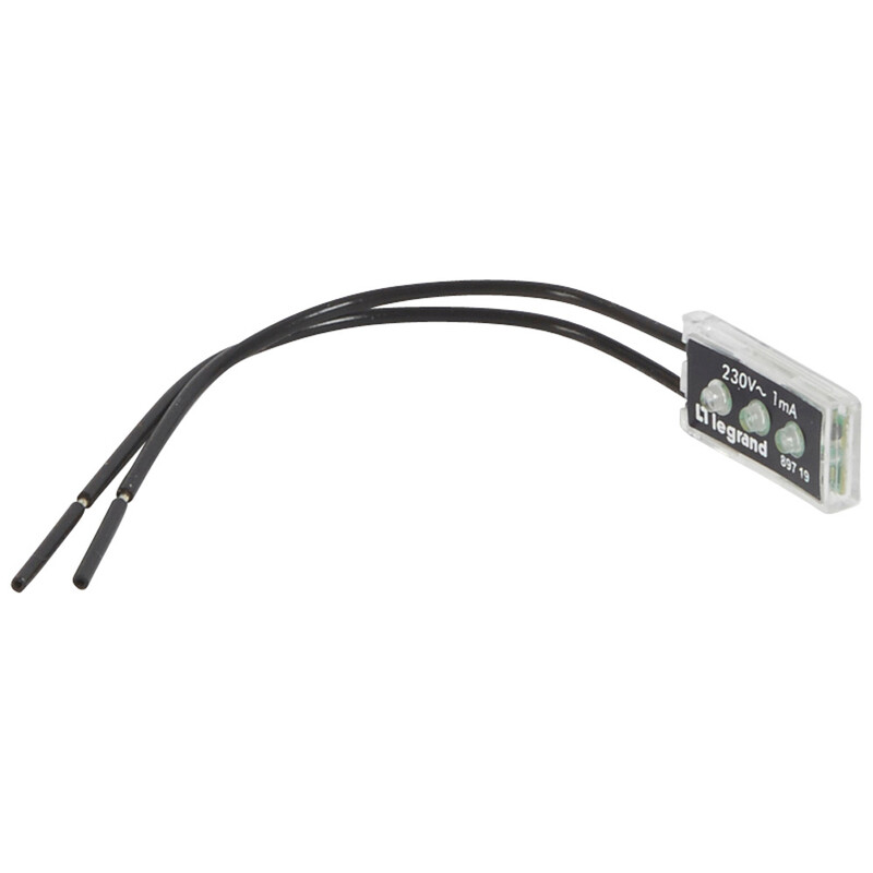 ASENNUSSARJA LEGRAND IP40 LEDI+DIODI 230VAC 1MA