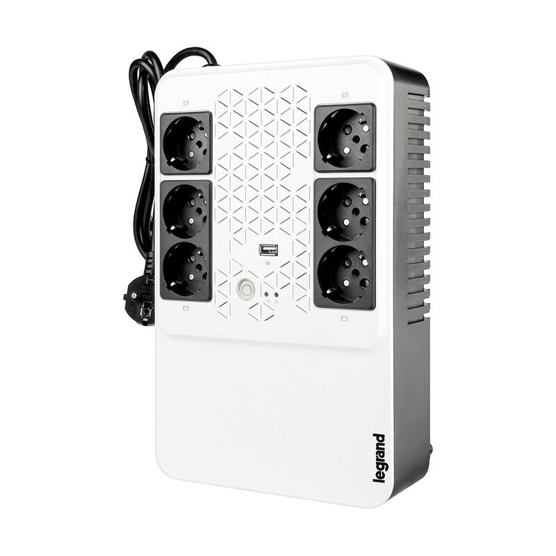 UPS-DEVICE LINE-INTERACTIVE UPS KEOR MULTIPLUG 800 GR