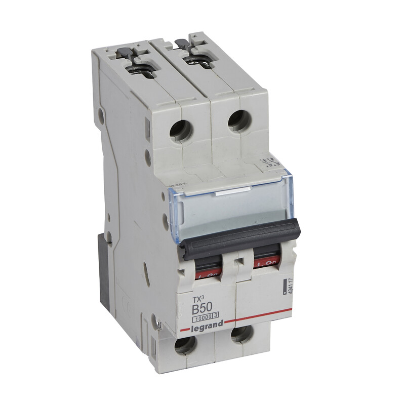 legrand Johdonsuojakatkaisija tx3 jsk, 2-nap. b50, 10ka