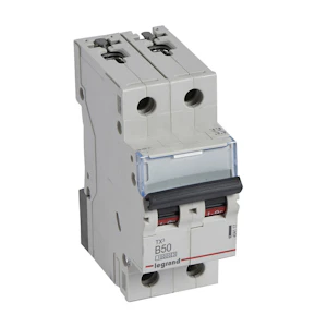 legrand Johdonsuojakatkaisija tx3 jsk, 2-nap. b50, 10ka