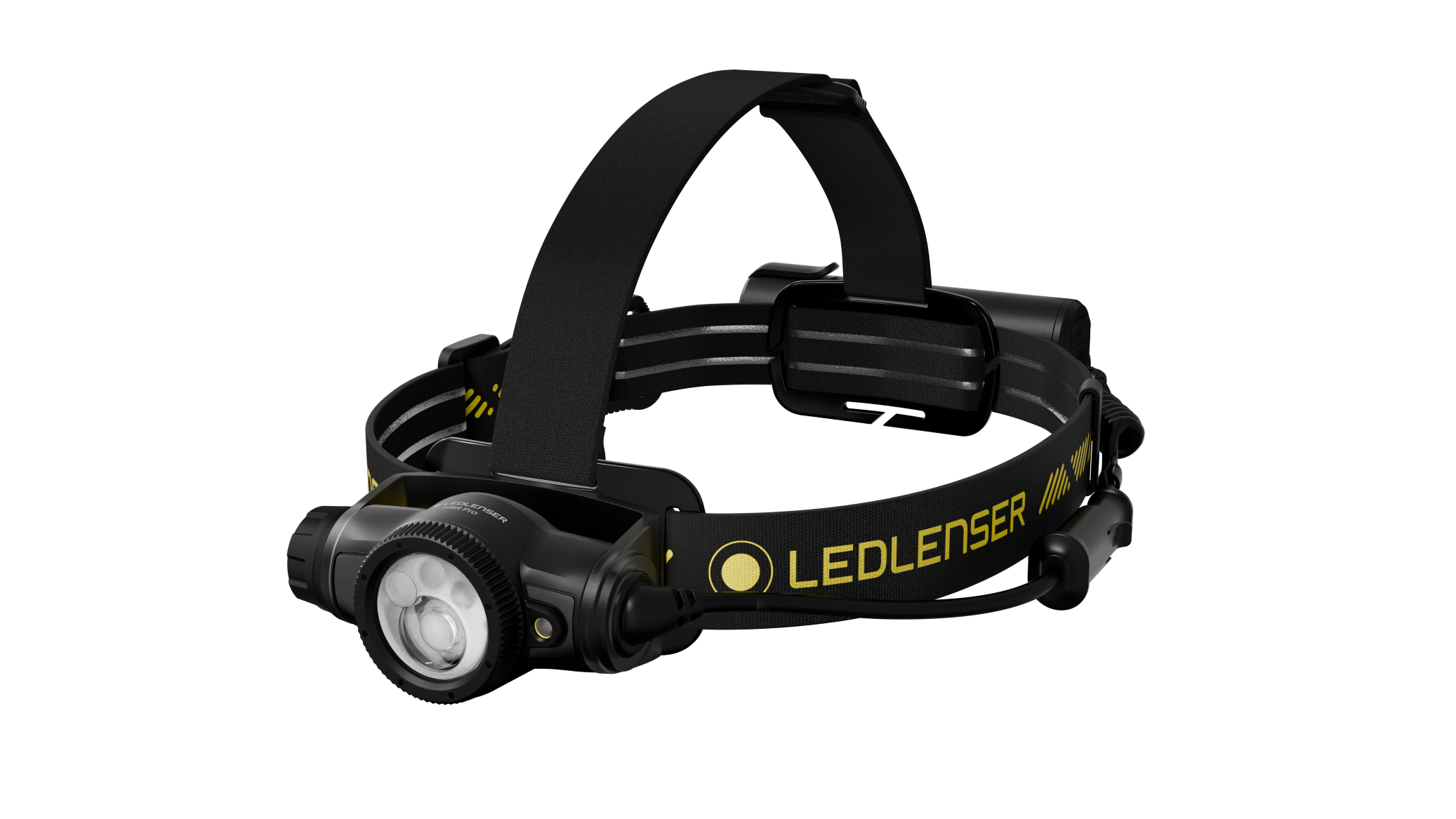 HEADTORCH LEDLENSER H9R PRO RECHARGEABLE 2200LM YELLOW