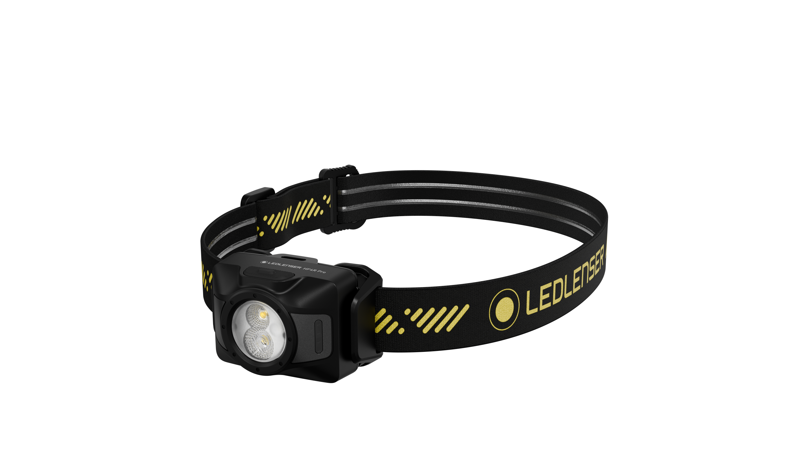 HEADTORCH LEDLENSER HF4R PRO RECHARGEABLE 650LM YELLOW