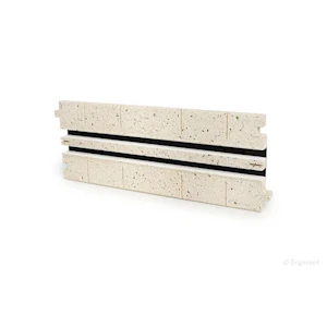 ergovent Ühendusdetail lineo-pro 2 pilu x 20mm x 500mm