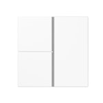 PUSH-BUTTON KNX COVER KIT 3-G. COMPLETE, WHITE