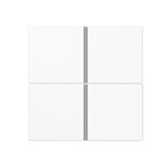 PUSH-BUTTON KNX COVER KIT 4-G. COMPLETE, WHITE