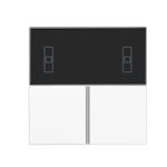 BUTTON KNX COVER KIT, COMPLETE, WHITE