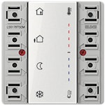 ROOMTERMOSTAAT KNX EXTRA CONTROLLER 4-CH