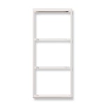 COVER PLATE INTRO COVER FRAME 3, 100MM, WHITE