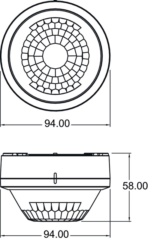 theben Presence detector luxa 103 s360-100-28 ap an
