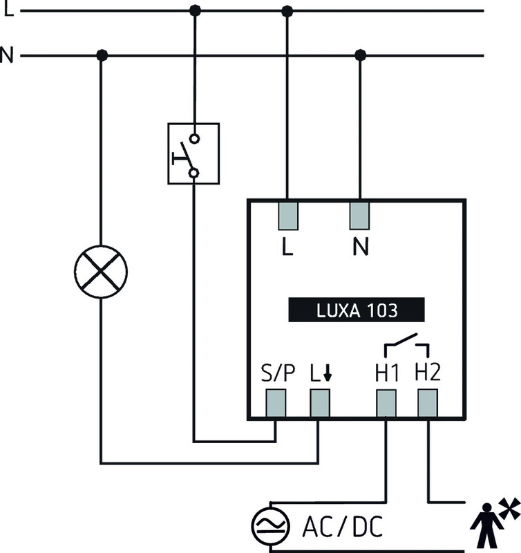 theben Presence detector luxa 103 s360-101-12 ap an