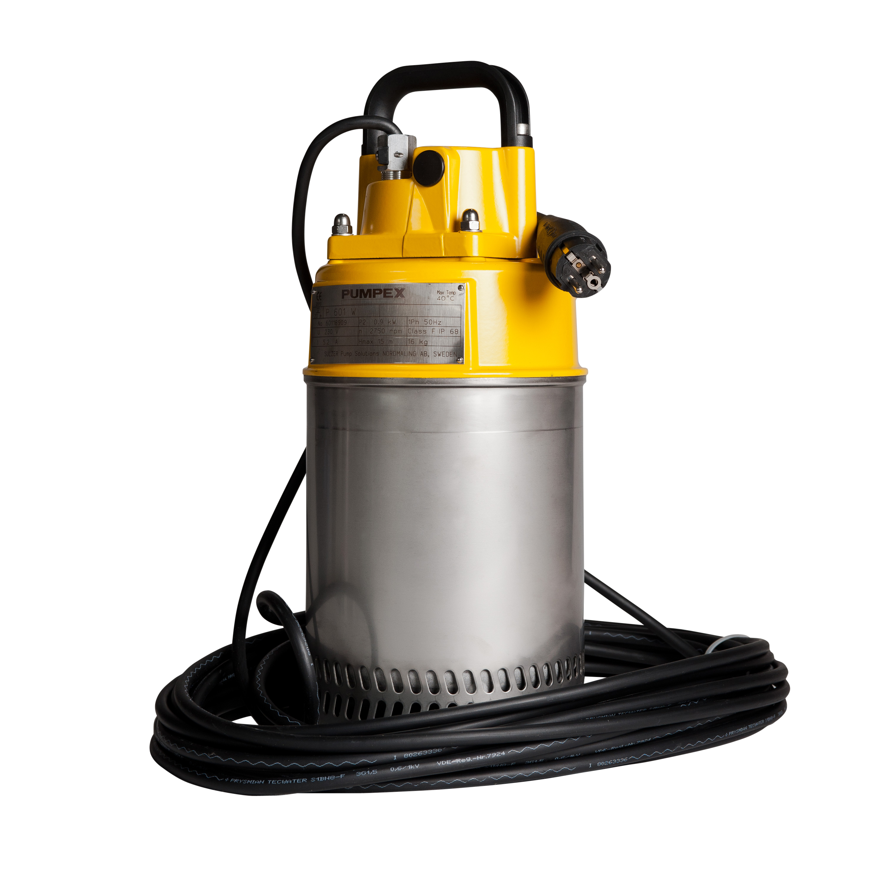 pumppulohja Dräneringspump lohja pumpex p 601n/3-v