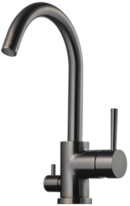 tapwell Kitchen mixer tapwell evo184 br black chrome