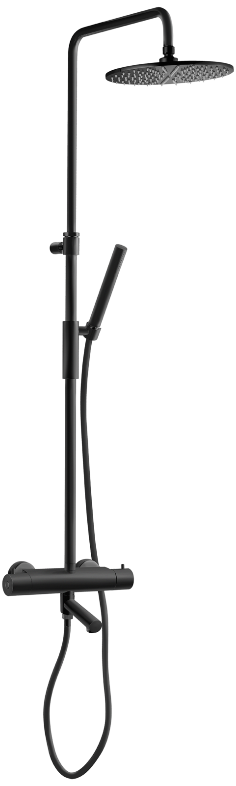 SADESUIHKUJÄRJESTELMÄ TAPWELL TVM2200 MATTBLACK-CC150-JPUTK