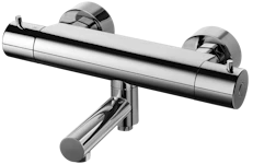 BATH AND SHOWER MXER TAPWELL EVM022 CHROME-CC150