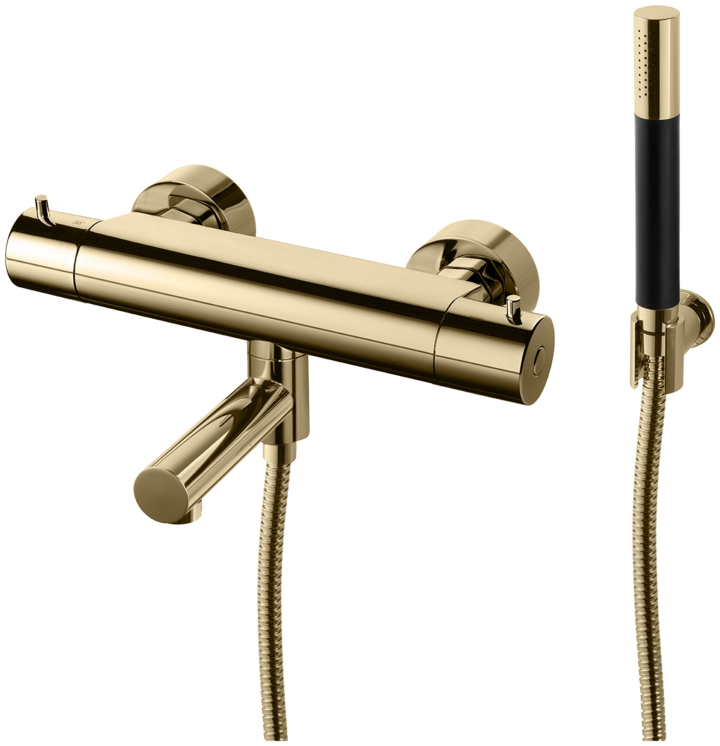 BATH AND SHOWER MXER TAPWELL EVM026 BRASS-CC150