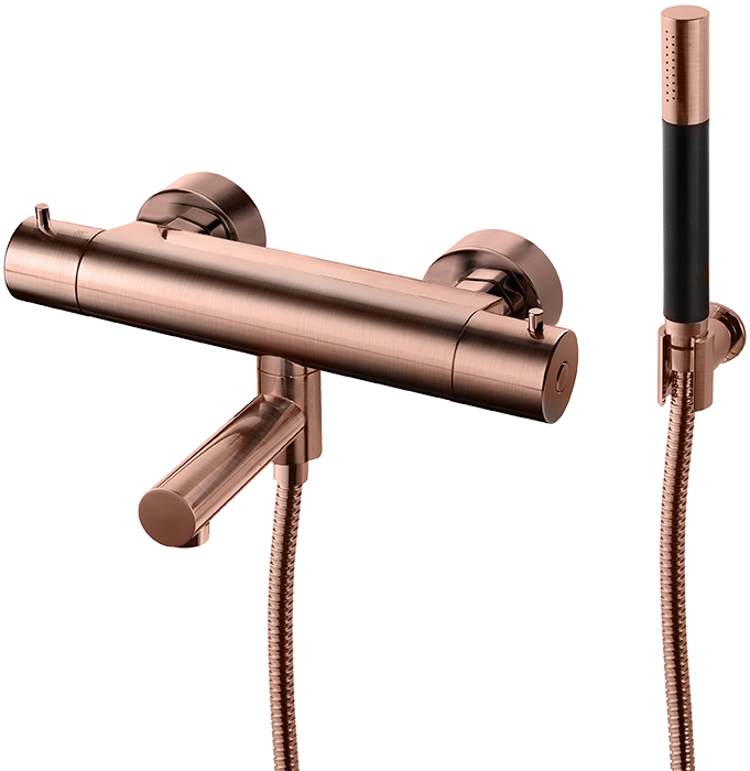 BATH AND SHOWER MXER TAPWELL EVM026 COPPER-CC150