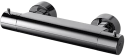 SHOWER MIXER TAPWELL EVM168 BLACK CHROME-CC150