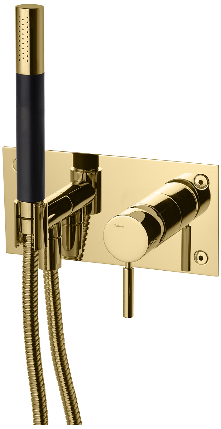 BUILT-IN-BIDE TAPWELL BOX011-364 BRASS(TBOX2.0SMA)