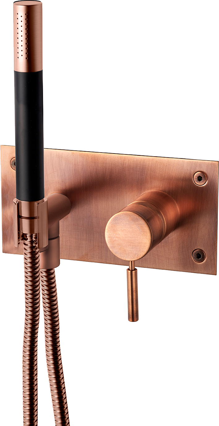 BUILT-IN-BIDE TAPWELL BOX011-364 COPPER(TBOX2.0SMA)