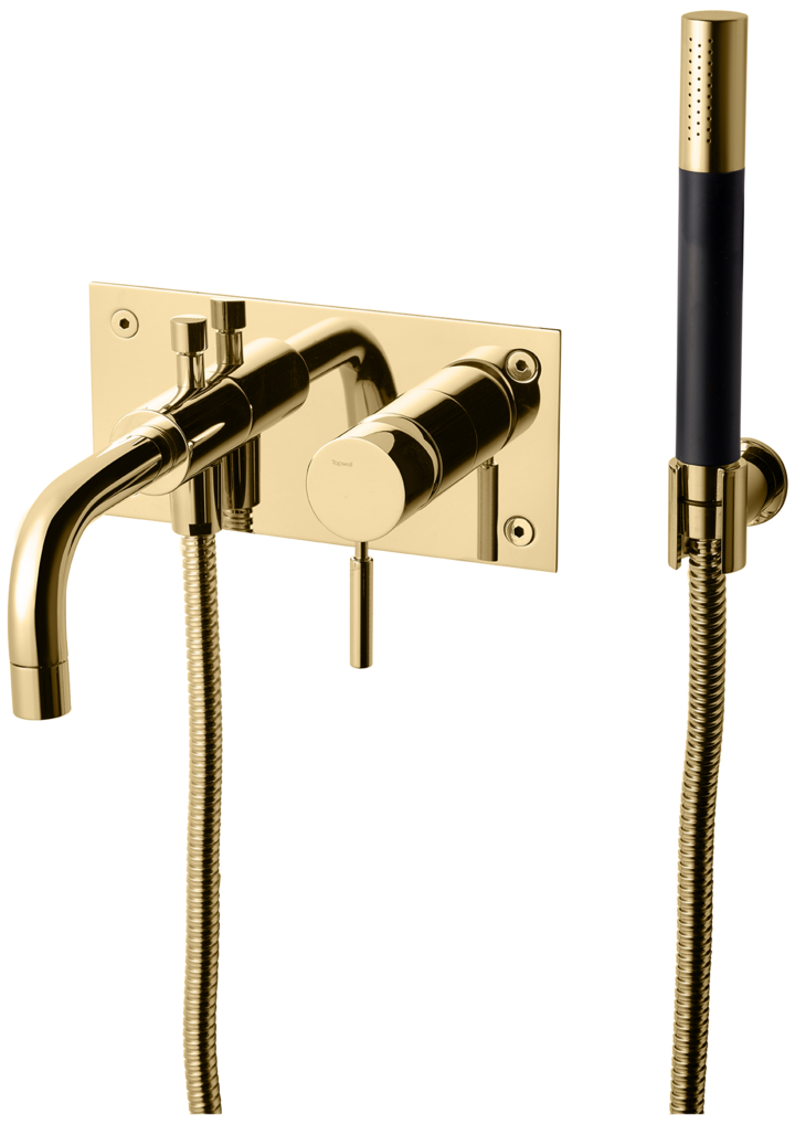 BUILT-IN-BATHTUB-FAUCE TAPWELL BOX026 BRASS(TBOX2.0SMA)