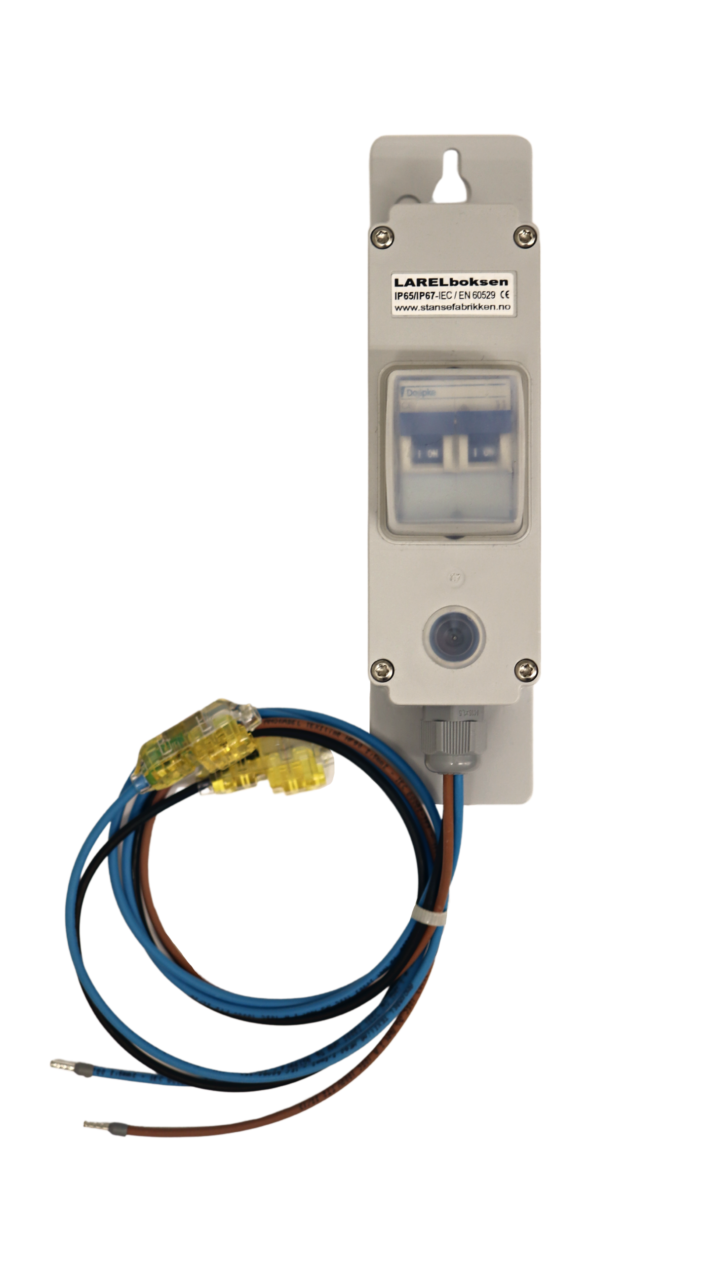 Larelboks ST IP65 m/6A 30mA C CS
