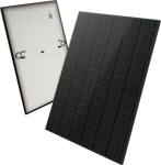 Leapton 400W All Black MBB solcellepanel (enkelt panel)