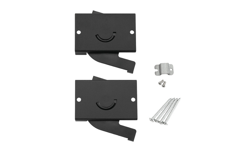 MECHANICAL ACCESSORIES LINEAL 80 SURF. MOUNT PAIR BL