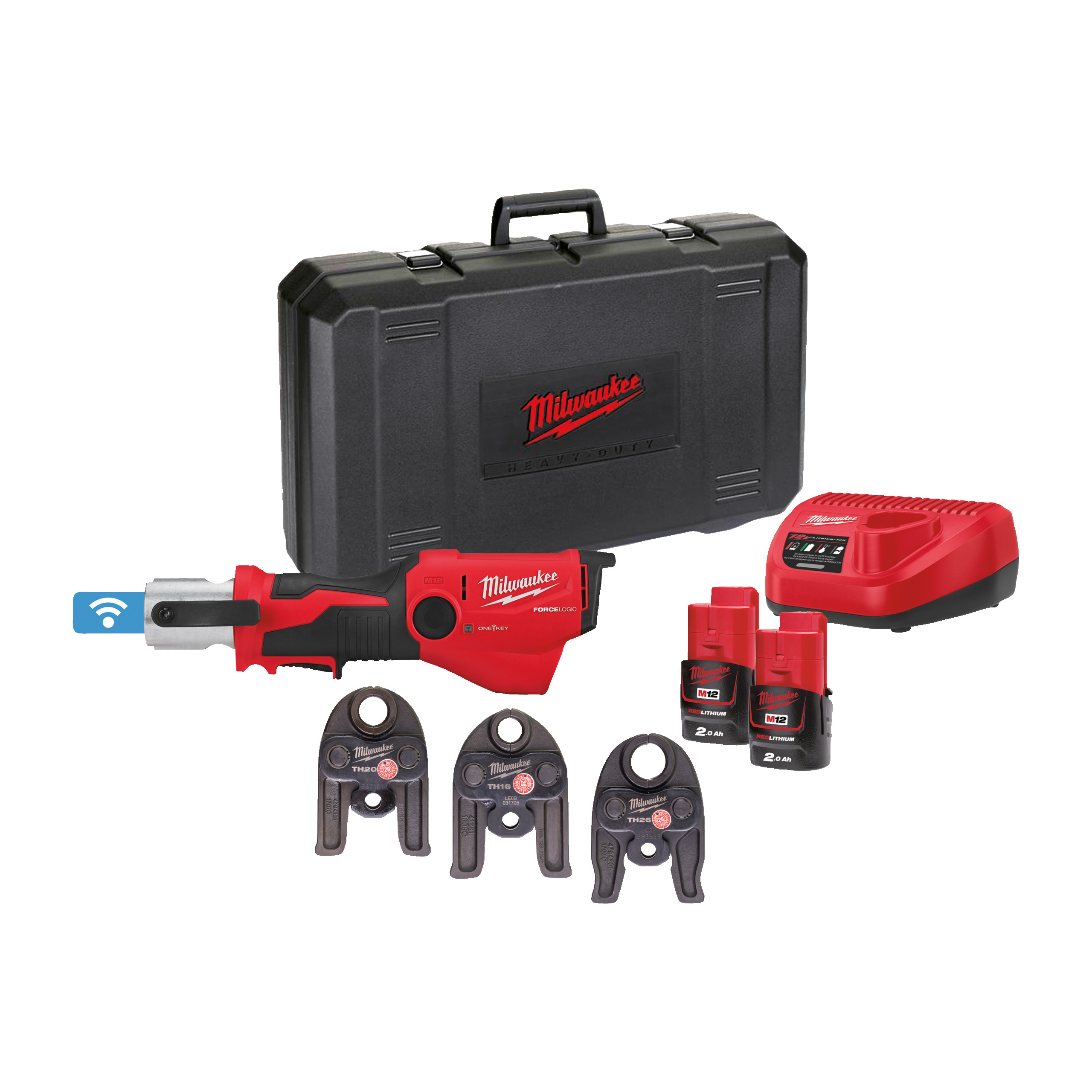 AKKUPURISTUSTYÖKALU MILWAUKEE M12 ONEHPT-202C TH-SET