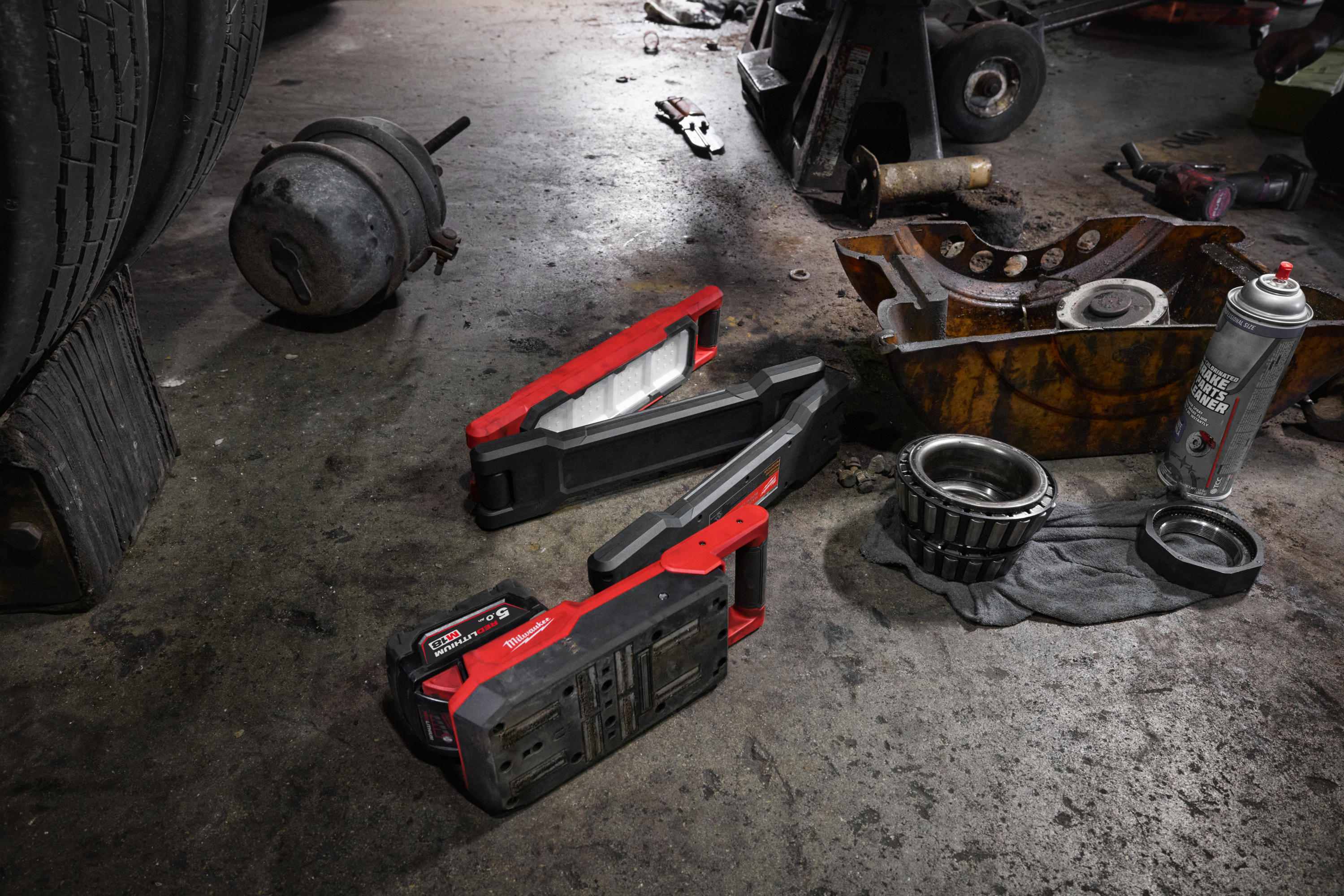 milwaukee Bat area boom light milwaukee m18 abl-0