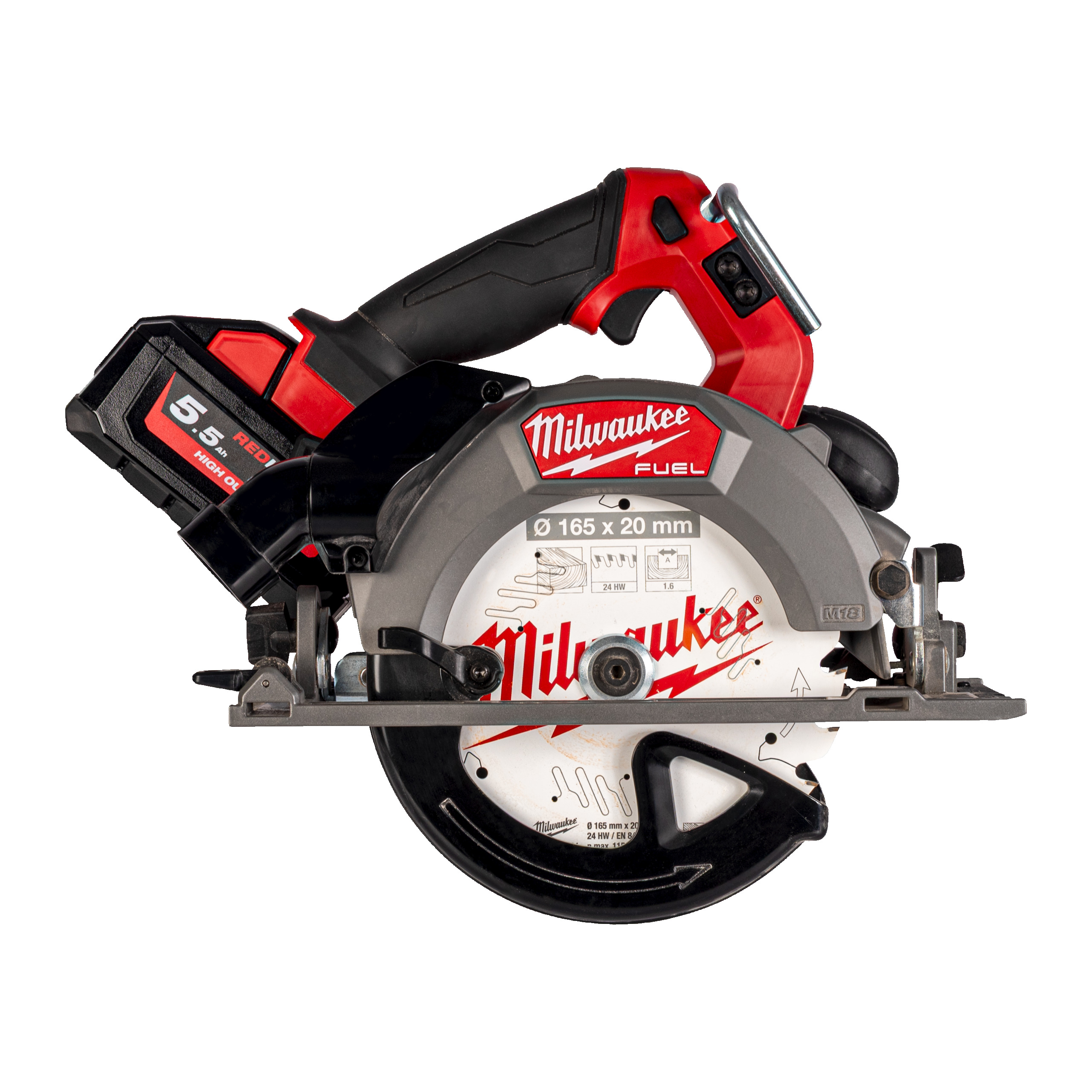 AKKUPYÖRÖSAHA MILWAUKEE M18 FCSDC165-552C