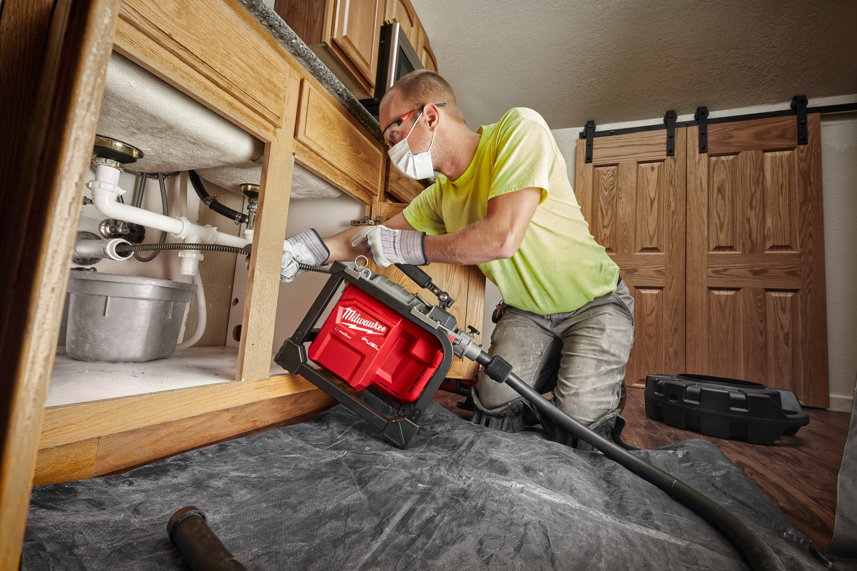 milwaukee Bat sewer machine milwaukee m18 fcssm-121