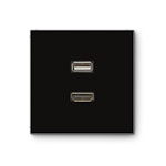 AV-BOX INTRO HDMI/USB TERMINAL, BLACK