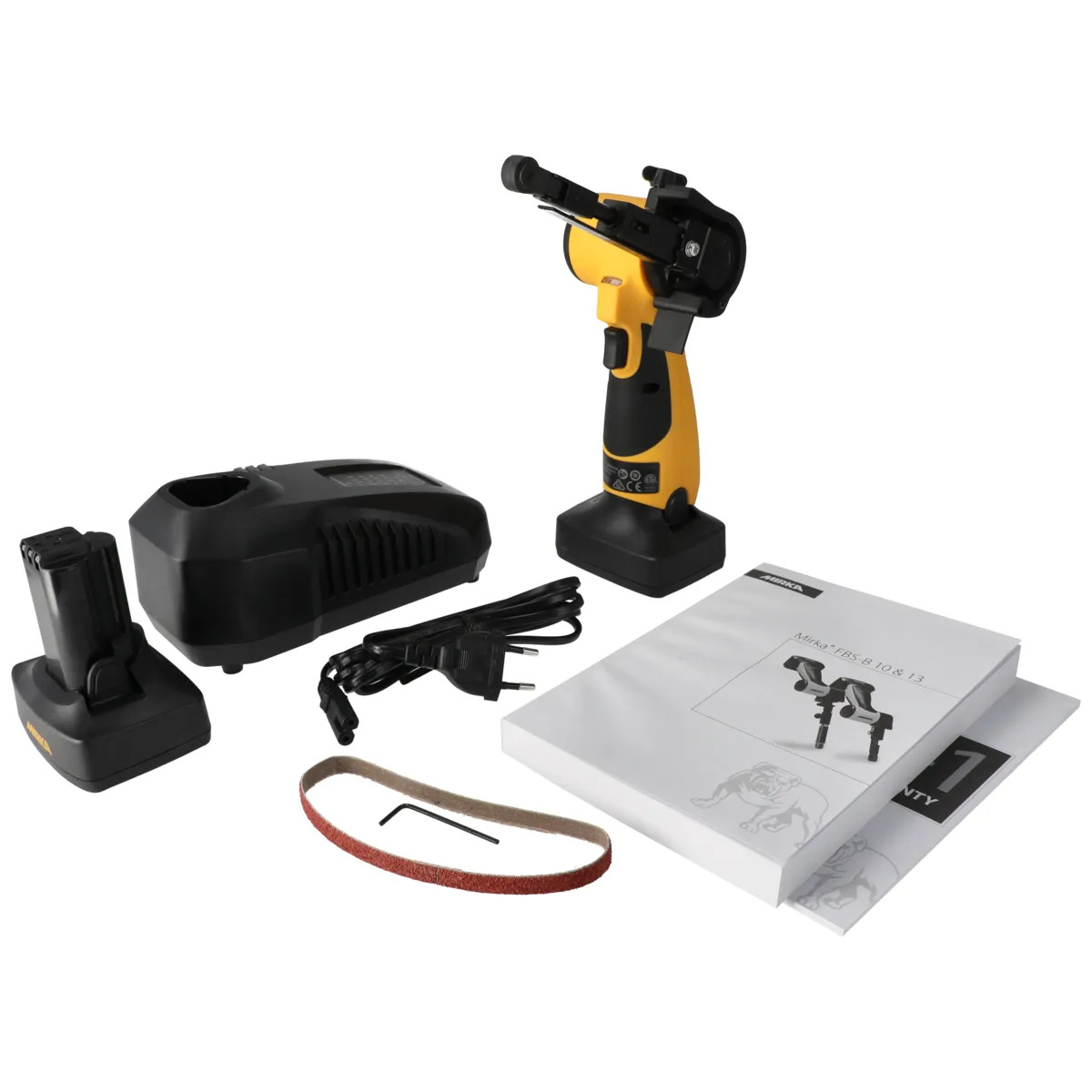 mirka Beltsanding machine mirkafbs-b 10x330mm max 12v 2x5.0ah