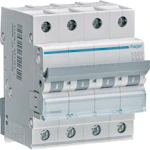 MINIBRYTARE MCN406 4X6A C-KURV 6KA