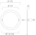 sylvania Mekaniska tillbehör adapting ring ral9016 137/150/