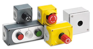 abb Enclosure plastic dark./light grey 2-s