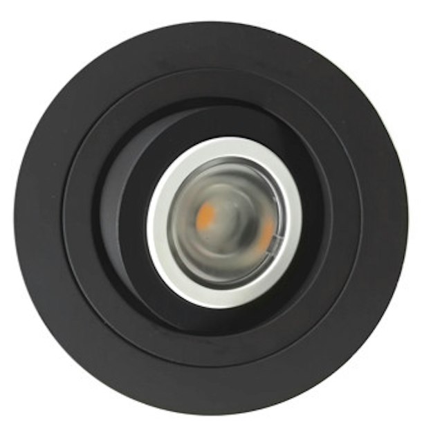 COOLICS ALASVALO LED 3000K 92MM MUSTA 38 AST | Alasvalot | Onninen