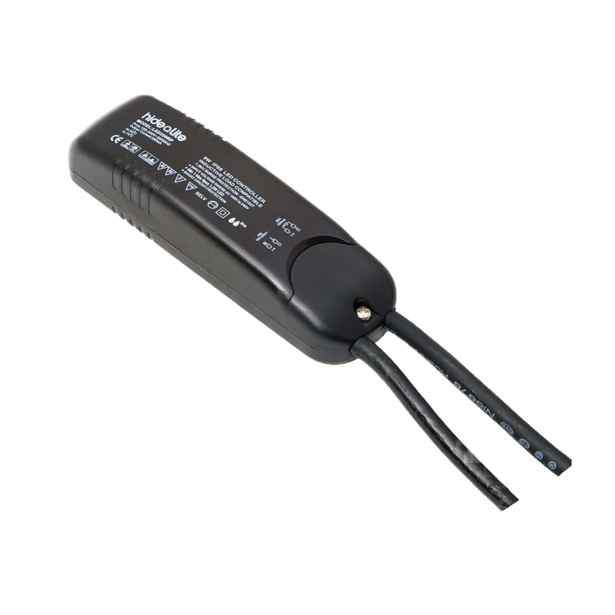 hide-a-lite Elektroniskt driftdon konverter ip68 350ma 1-9 led