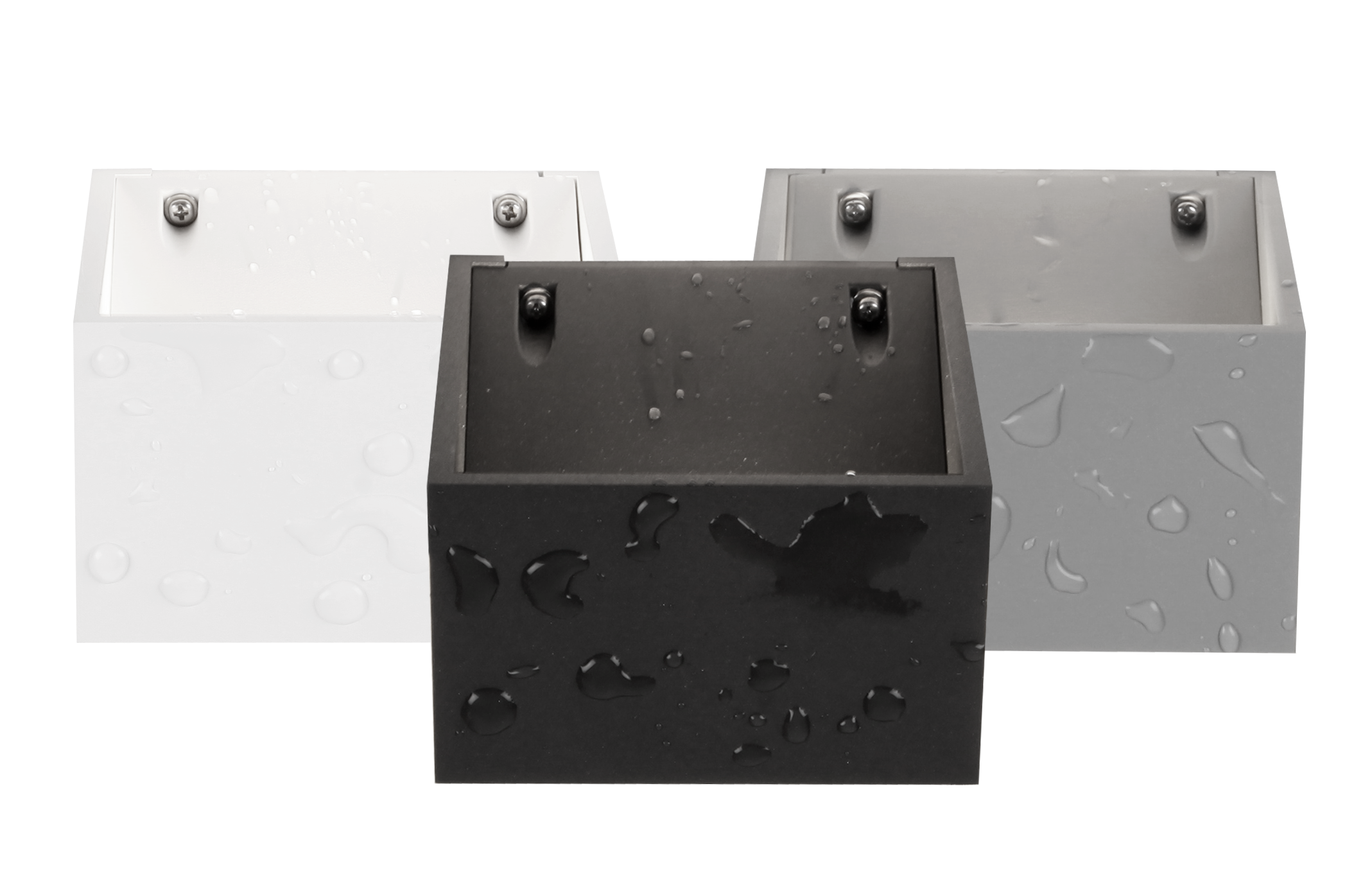 hide-a-lite Seinävalaisin ulko case led 6w 3000k ip54 valkoinen