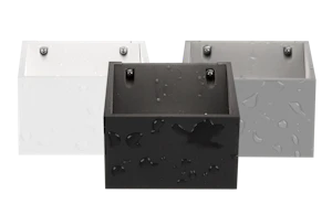 hide-a-lite Seinävalaisin ulko case led 6w 3000k ip54 valkoinen