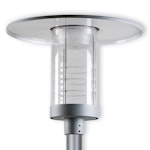POLE MOUNT. LUMINAIRE MAESTRO MAE30LHHED IP65 25W/840 PC HH