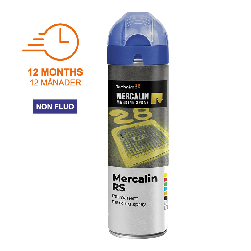 mercalin Märkspray mercalin 500ml blå