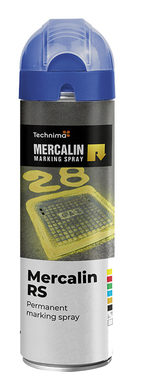 MÄRKSPRAY MERCALIN 500ML BLÅ
