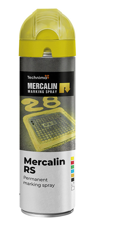 MÄRKSPRAY MERCALIN 500ML GUL