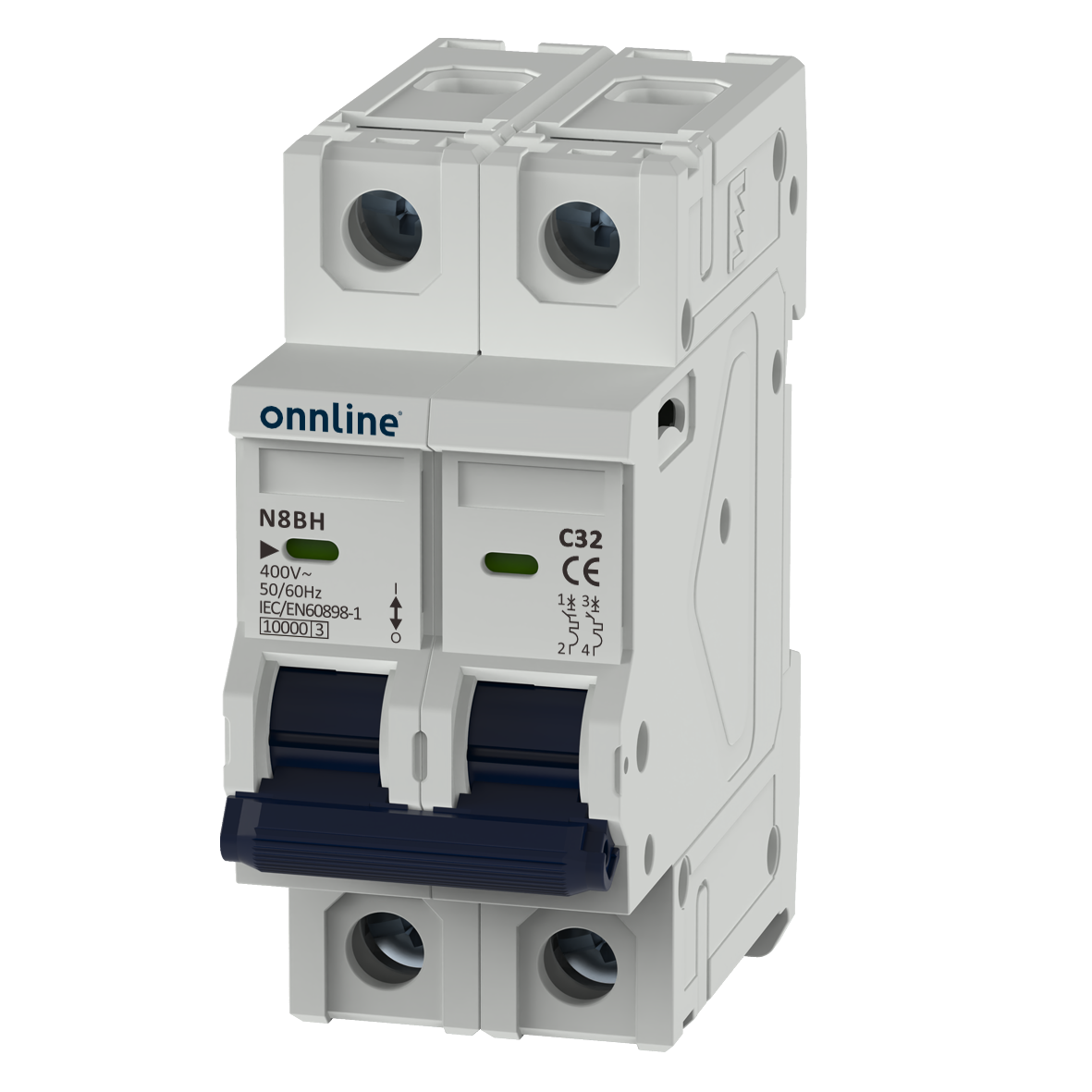 Onnline Overbelastningsvern 2P 25A 10KA