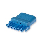 BLUE INSTALLATION COUPLER 5-WAY RECEPTACLE WITH STRAIN-R