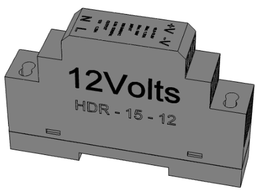 POWER SUPPLY 12VDC 15W 1,25A