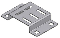 TUBING BRACKET FOR OE 100 AISI 316L