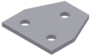 øglænd Uno 3-kant brakett d-33
