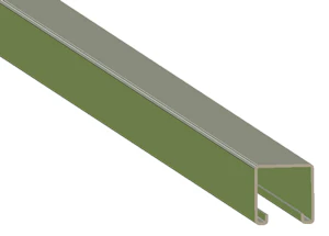 øglænd Uno skinne u41-1 3 meter hdg
